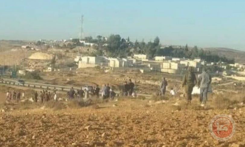 اصابة مواطنين خلال هجوم للمستوطنين على قرية زنوتا جنوب الخليل
