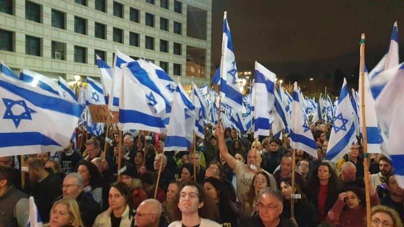 For the 11th week.. Mass demonstrations sweeping Israel against the Netanyahu government