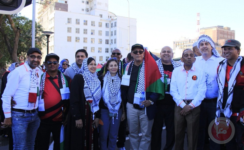 وفد حملة "لأجل فلسطين" ينهي زيارة الى جنوب افريقيا