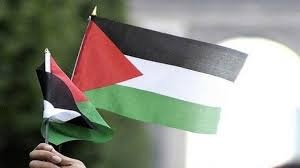 An Israeli bill describes the Palestinian flag as a “hostile entity” flag.