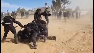 عشرات الإصابات... الاحتلال يفرق مسيرة في النقب بالقوة (فيديو)