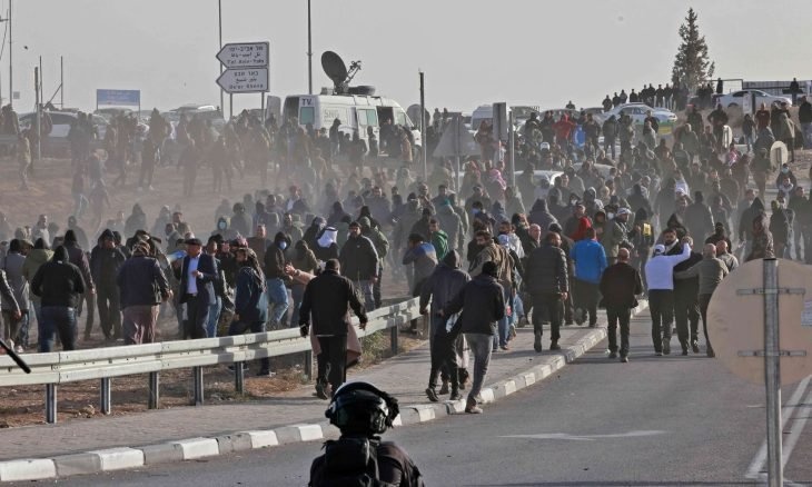  النقب- أكثر من 100 معتقل منذ بدء الاحتجاجات