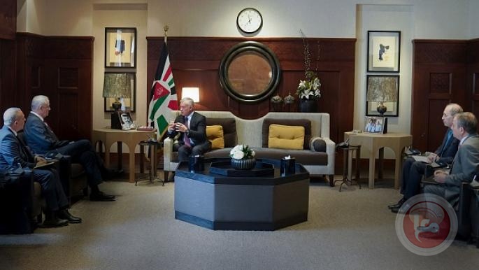 Jordan's King and Gantz discuss "comprehensive calm"  In Palestine