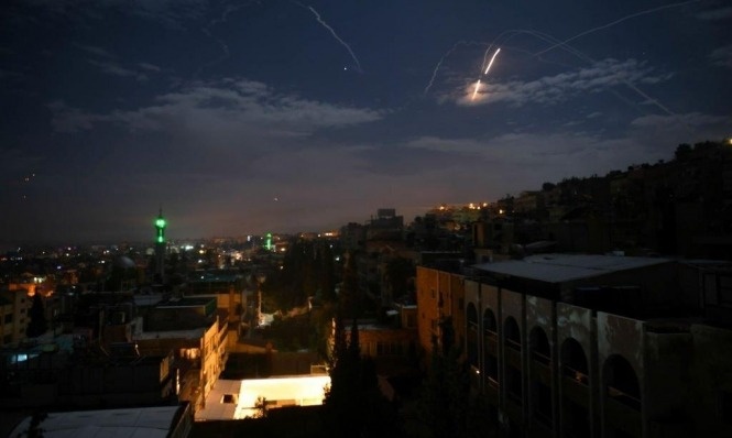 Syrian air defenses confront Israeli aggression in the central region