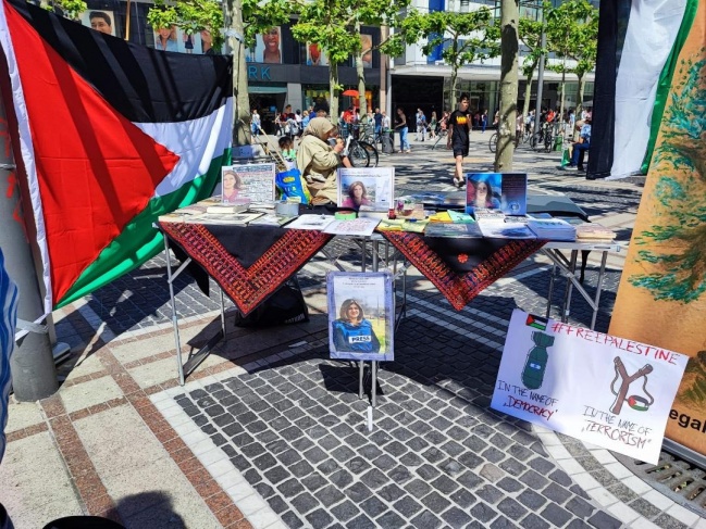 Commemoration of the 74th Anniversary of the Nakba and a memorial for the martyr Abu Akleh in Frankfurt