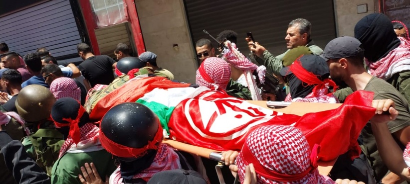 Witness- The funeral of the martyr Ayman Muhaisen in Bethlehem