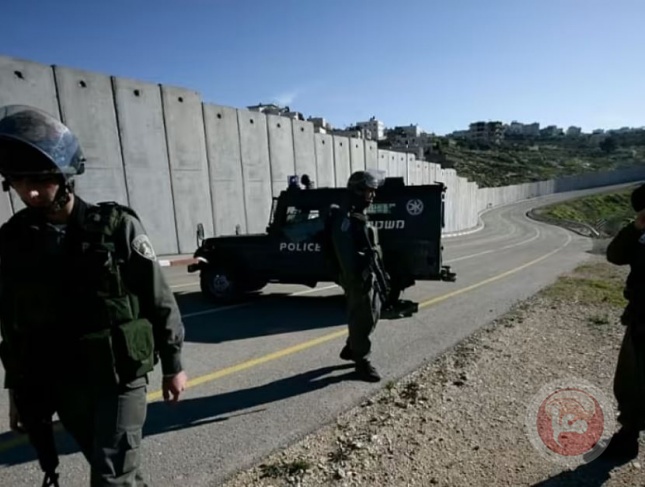 An Israeli dispute over the "Gush Etzion" wall