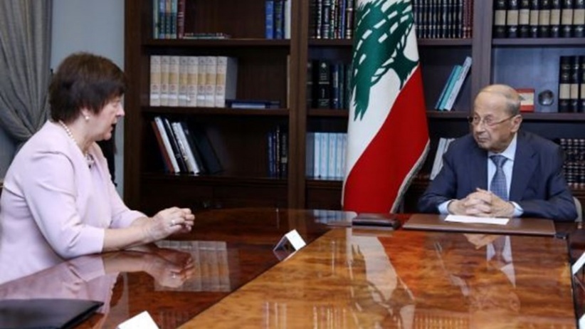 Aoun: Lebanon is committed to implementing the international resolution to stop the fighting with Israel