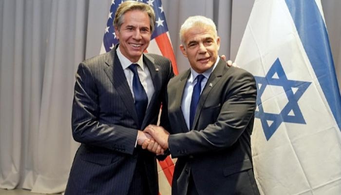 Blinken confirms to "Lapid"  Washington's commitment to confronting Iran's threats