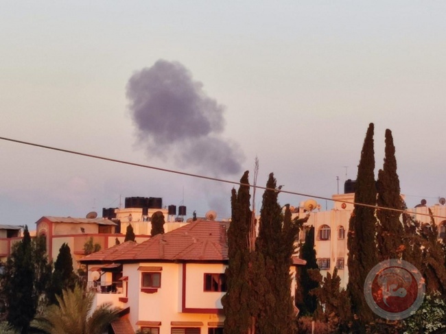 Occupation warplanes bomb Gaza and Nuseirat