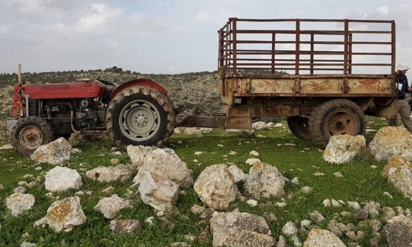 "Tourism"  Condemns the occupation’s aggression on Khirbet Tibna archaeological site