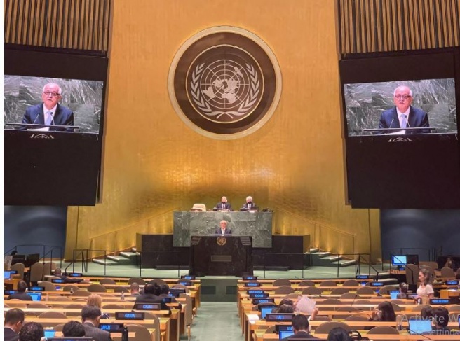 Palestine participates in the Treaty on the Non-Proliferation of Nuclear Weapons