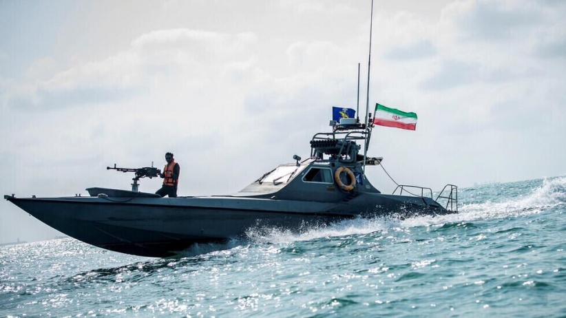 The Iranian Navy repels an "attack"  On a ship in the Red Sea