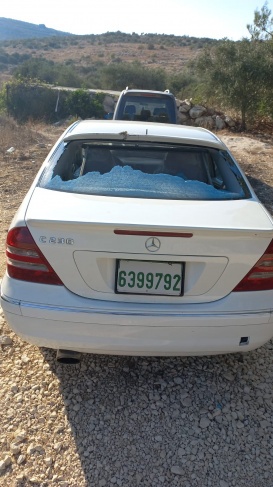Settlers open fire at the vehicle of the Military Prosecutor in Nablus