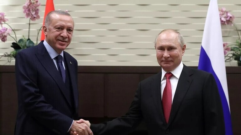 بوتين: إمدادات الغاز إلى تركيا مستقرة وسيتم سداد ربعها بالروبل الروسي
