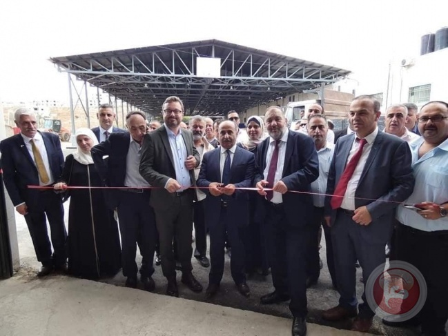 افتتاح سوق الخليل المركزي للخضار والفواكه بعد تأهيله وتطويره