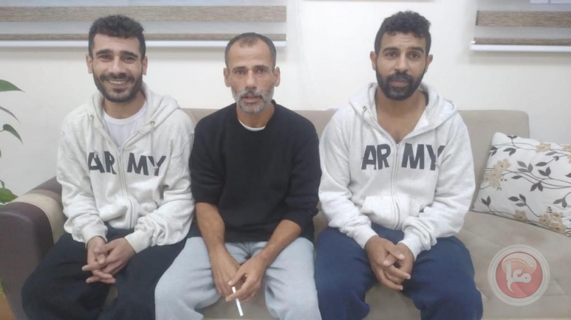 The occupation releases three fishermen from Gaza
