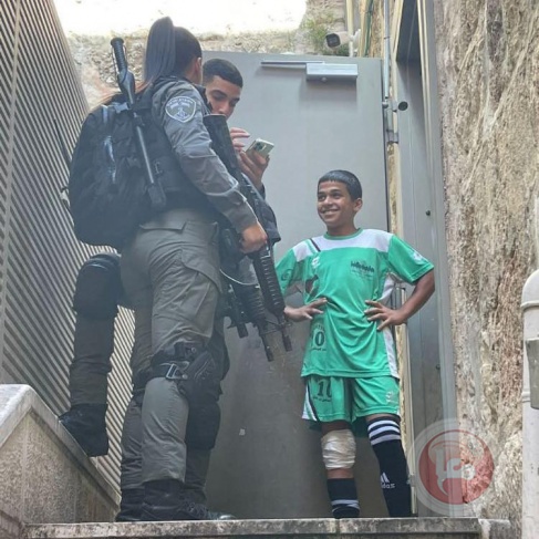 The occupation arrests children from Jerusalem