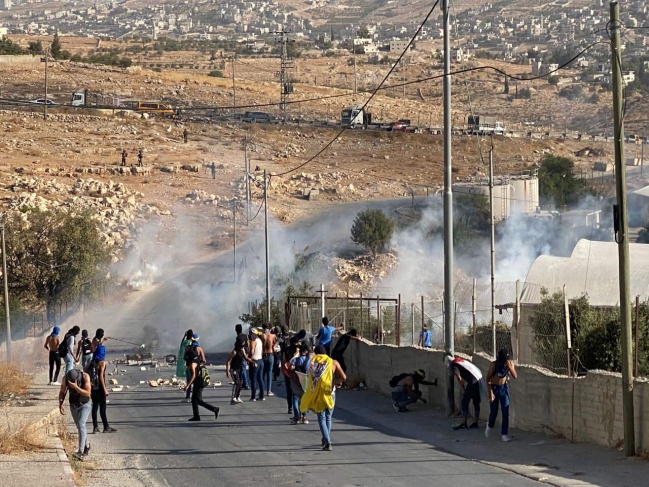 A child was injured - the occupation suppresses a student march in Tekoa