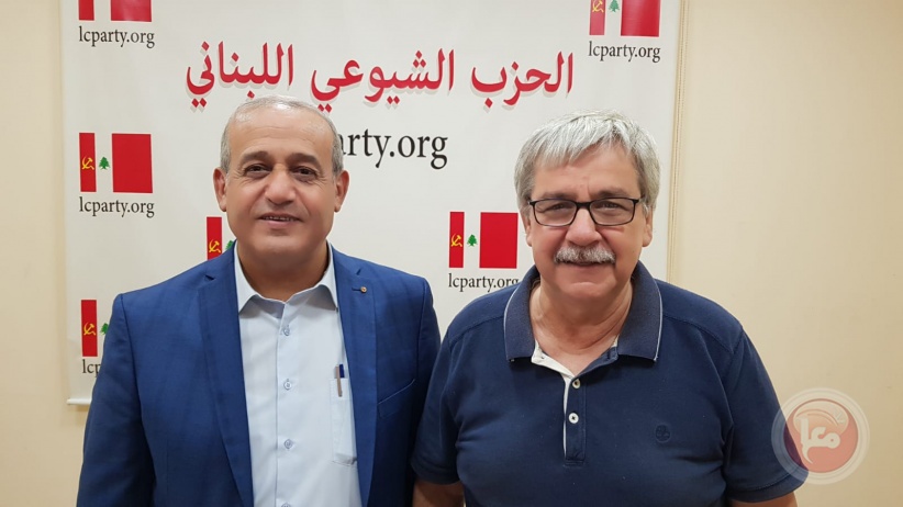 The Lebanese Communist Party and the Popular Front sign a joint political declaration