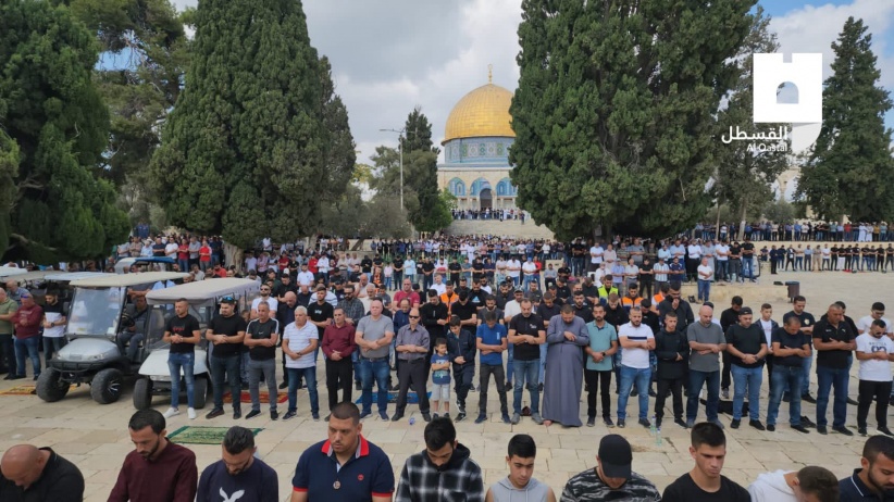40,000 perform Friday prayers at Al-Aqsa Mosque