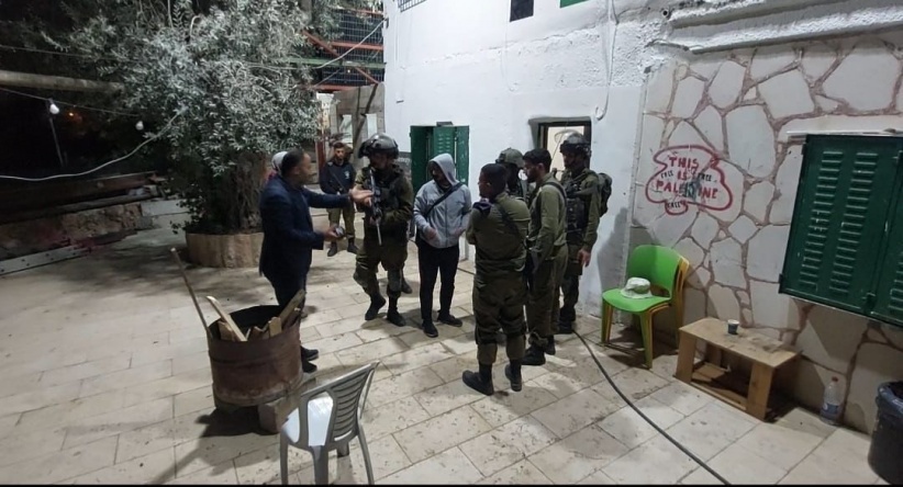 For 24 hours - the occupation declares the House of Resilience in Hebron a closed military zone