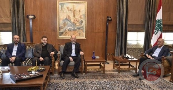 وفد قيادي من حماس يلتقي رئيس مجلس النواب اللبناني في بيروت