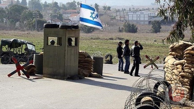 The occupation army decides to change the security measures at the settlements