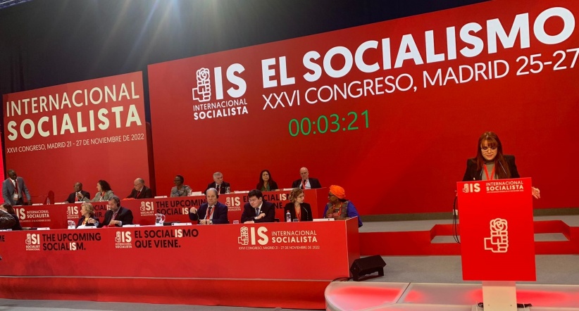 Election of Rawhi Fattouh as Vice President of the Socialist International