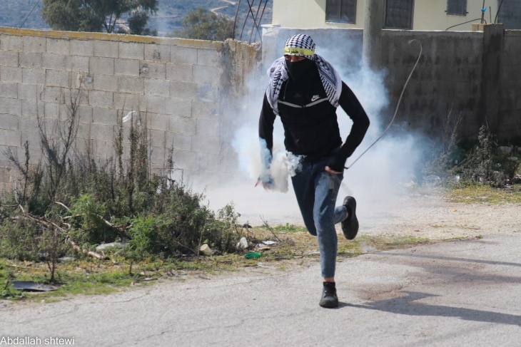 Two people were shot and dozens suffocated during the suppression of the Kafr Qaddum march