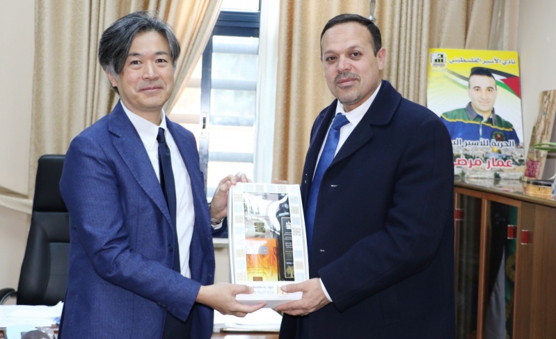 "Education"  The JICA representative honored the end of his official duties in Palestine