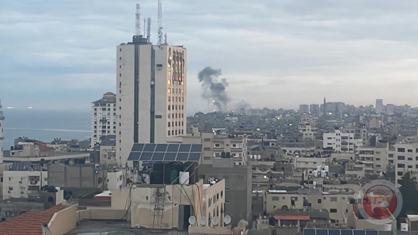 Occupation aircraft bombed resistance sites in Gaza