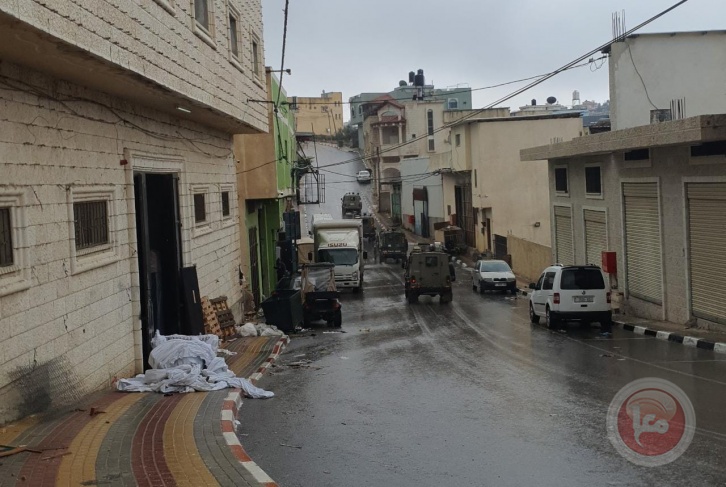 Injuries of suffocation - the occupation storms the town of Qarawat Bani Hassan