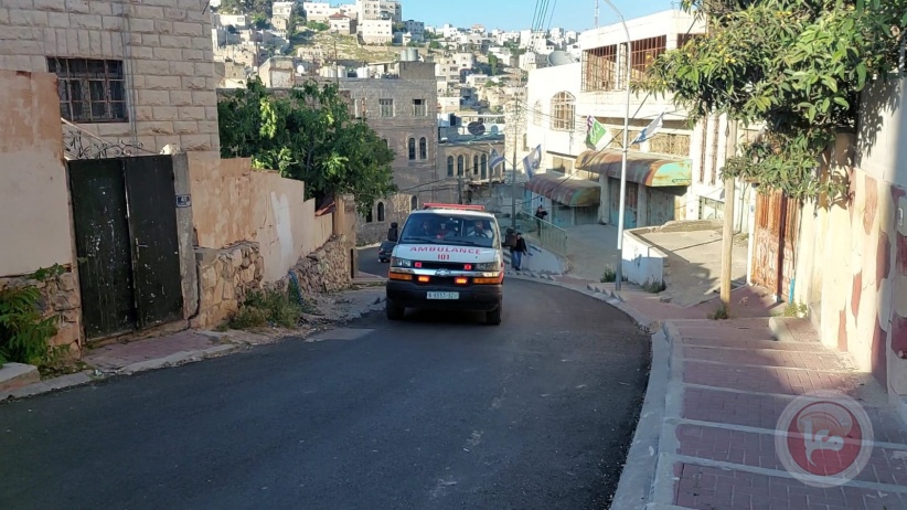 A woman fainted in Hebron after a stun grenade was thrown next to her
