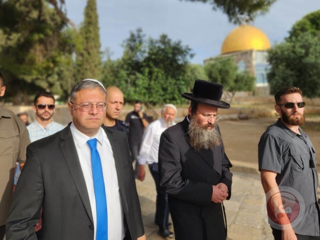 Occupation Security Minister storms Al-Aqsa and makes racist remarks