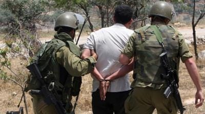 Arresting four soldiers who brutally assaulted a Palestinian while he was being arrested in Tulkarem