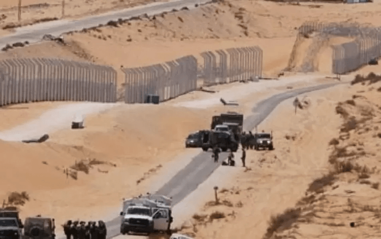The Israeli army radio reveals the details of what happened on the border with Egypt