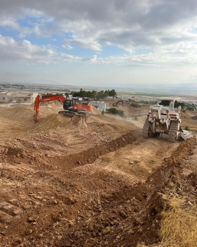 Settlers start building new settlement units in the northern Jordan Valley