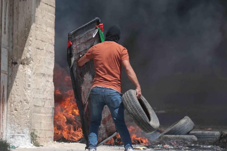 4 injured by the occupation bullets during the suppression of the weekly Kafr Qaddum march