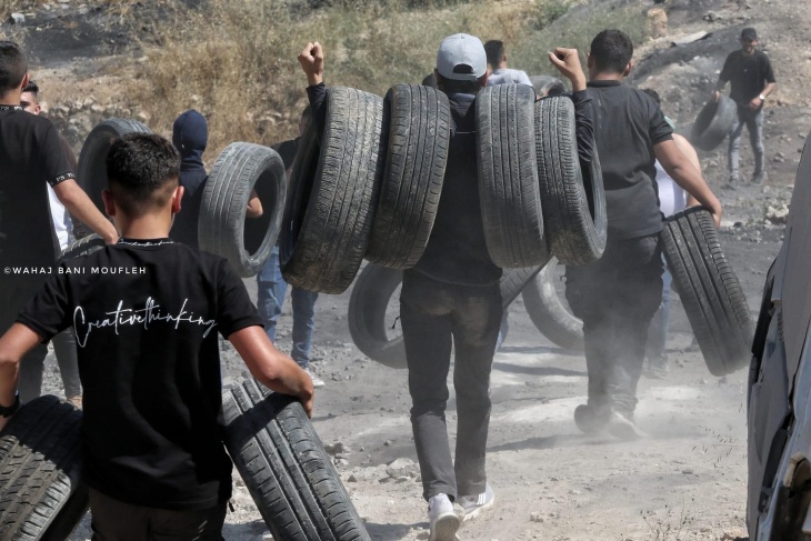 25 injuries during clashes with the occupation in Beita, south of Nablus