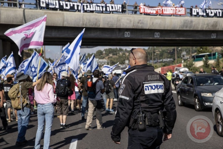 "Day of Disruption".. Demonstrations, attacks, and road closures inside Israel (video)