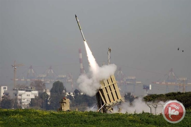 The occupation army strengthens the "system"  Iron Dome"  On the Gaza border