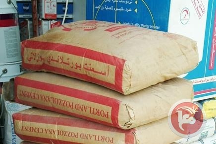 اسرائيل تسمح بادخال الاسمنت الجيري لقطاع غزة