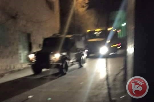 Clashes broke out with the occupation north of Bethlehem