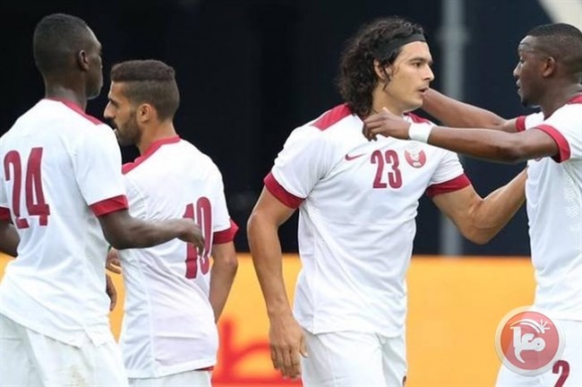 فوز قطر على الأردن في مباراة ودية