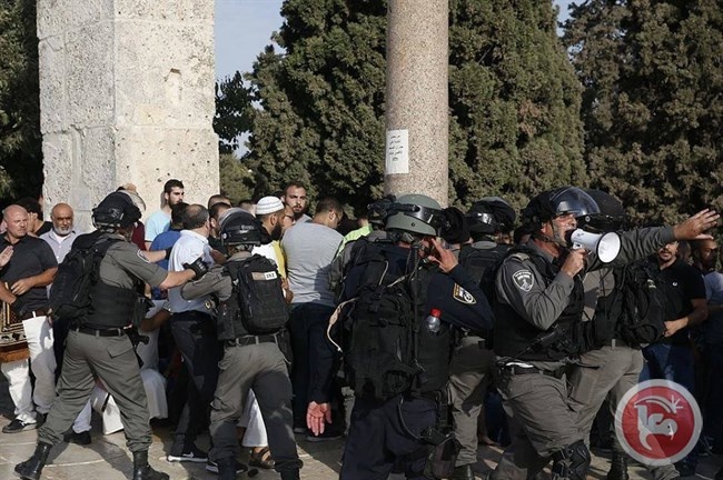 شرطة الاحتلال تعتقل 72 مقدسياً على خلفية أحداث الأقصى